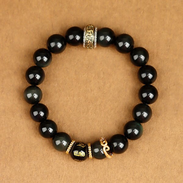 Black Myth Wukong Obsidian Original Couple's Hot selling Bracelet for Men and Women - Image 2